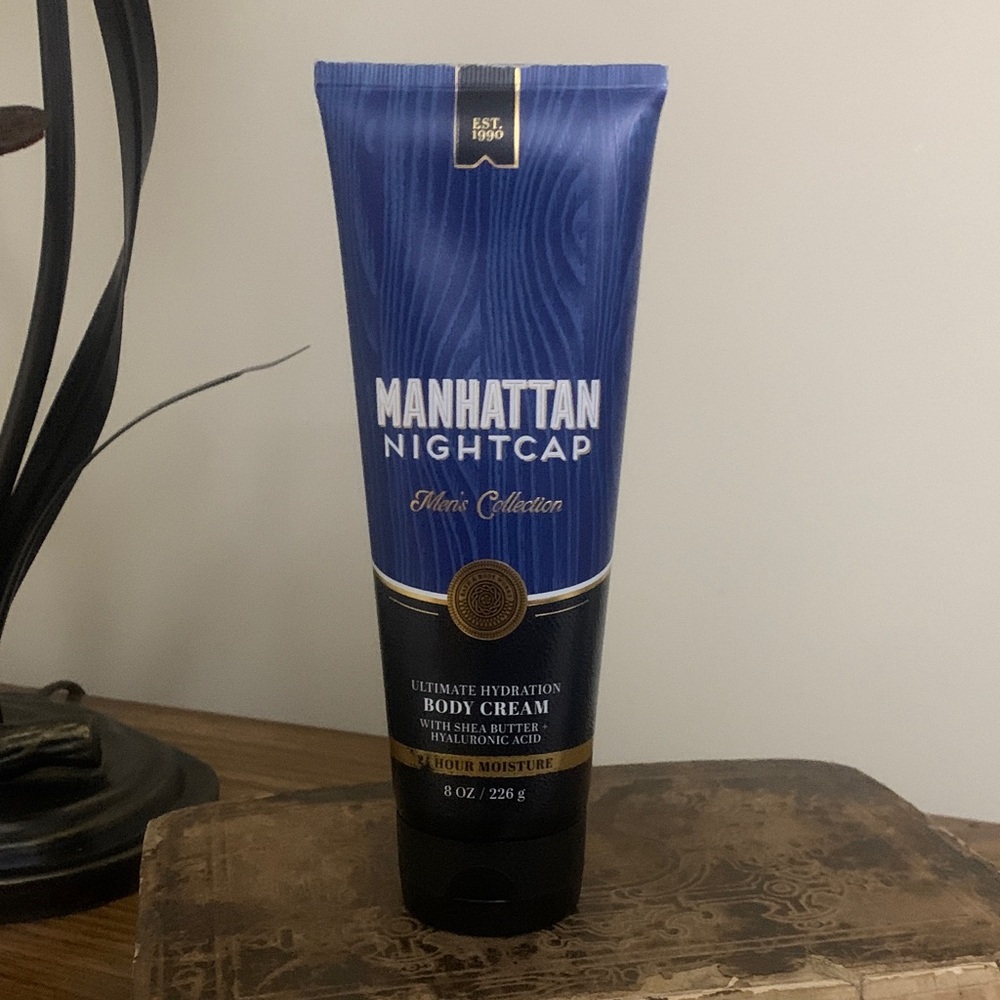 BBW manhattan night cap Blue Moisturizing Cream